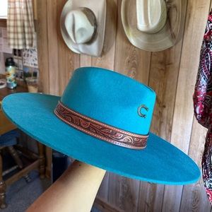 turquoise Charlie One Horse small cowboy hat!
